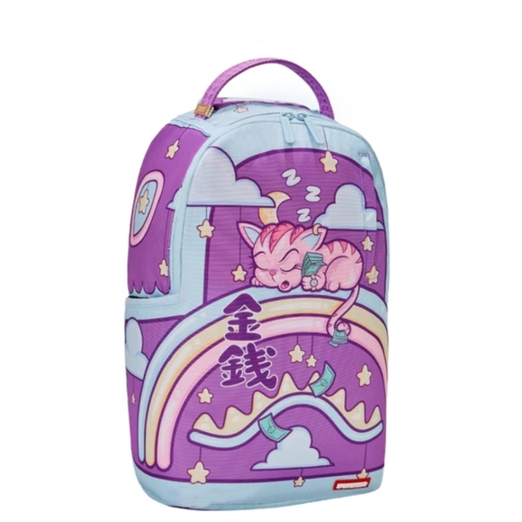 Sprayground Bags Kitty Money Knapsack Sprayground Limited Edition